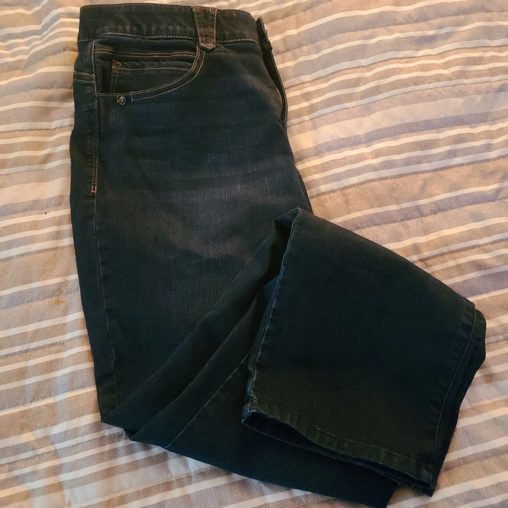 Democracy Jeans Straight Leg Dark Wash